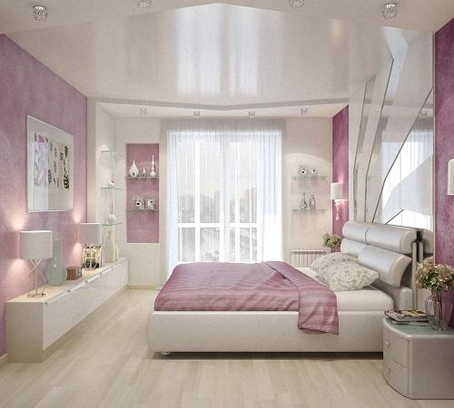 Спальня в розовых тонах. Как влияет на сознание розовый цвет в спальне?