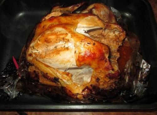 Курица с хрустящей корочкой в духовке с картошкой. Почти курочка гриль