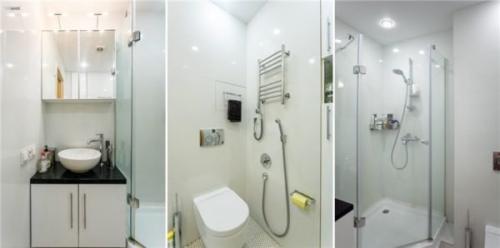 Планировка 1 комнатной квартиры 33 кв м. Белый в основе