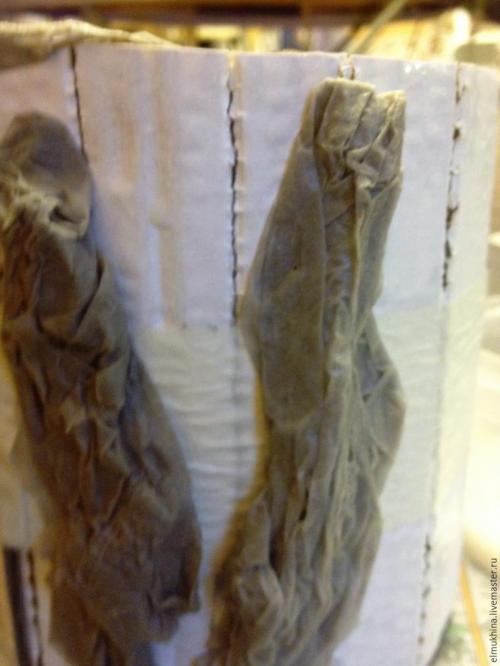 Пенек из картона своими руками. Делаем искусственный пень