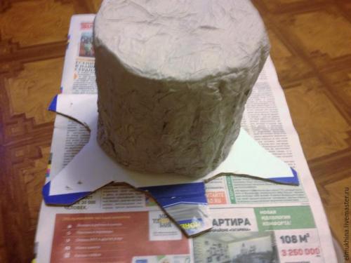 Пенек из картона своими руками. Делаем искусственный пень