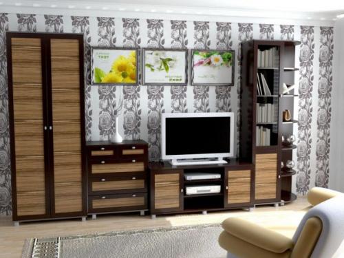 Мебель венге и молочный дуб в интерьере. Особенности и отличия данного цвета