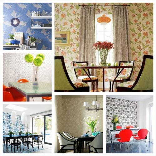 Виниловые обои для кухни.  Виниловые обои