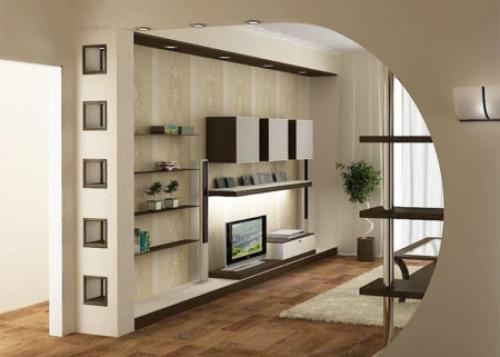 Красивые перегородки из гипсокартона. Дизайн перегородки из гипсокартона — оригинальные идеи