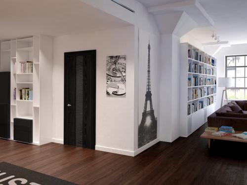 Светлый пол темные двери. Правила подбора цвета дверей и пола