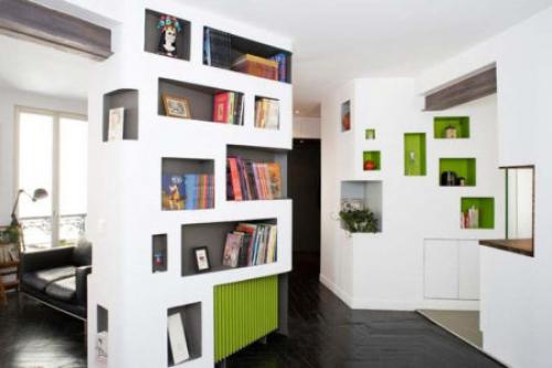 Красивые перегородки из гипсокартона. Дизайн перегородки из гипсокартона — оригинальные идеи