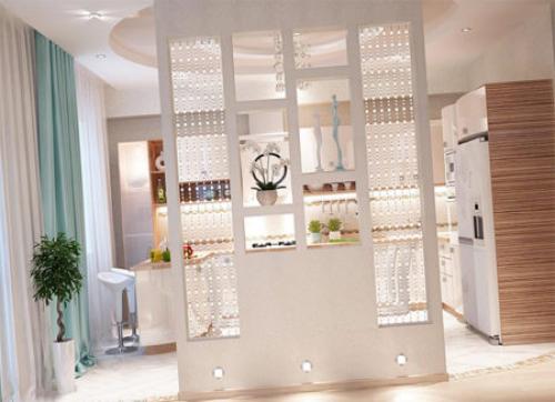 Красивые перегородки из гипсокартона. Дизайн перегородки из гипсокартона — оригинальные идеи