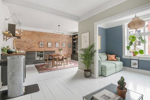 Пастель и зелень: квартира в нейтральных тонах 10