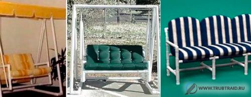 Перегородки из пвх труб. Поделки из пластиковых труб для детской площадки 15