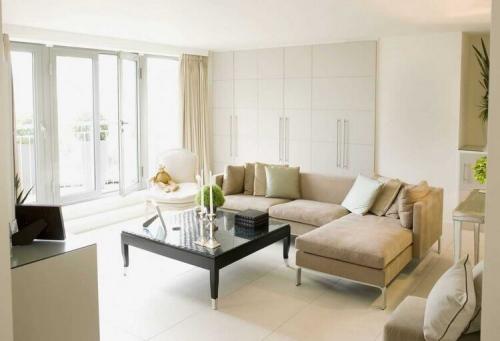 Бежевый цвет стен в интерьере. С какими цветами сочетается бежевый?