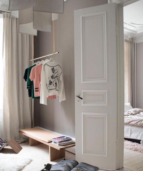 Контрастный скандинавский интерьер 08