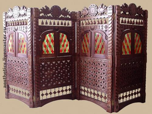 Ширма из пластиковых труб. Удивительные вещи из расходных материалов