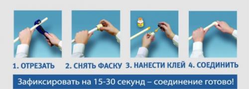 Как сделать перегородку из пластиковых труб. Способы соединения труб