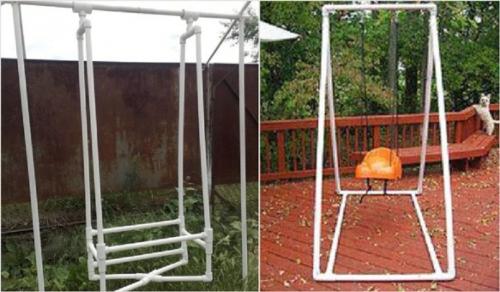 Перегородки из пвх труб. Поделки из пластиковых труб для детской площадки