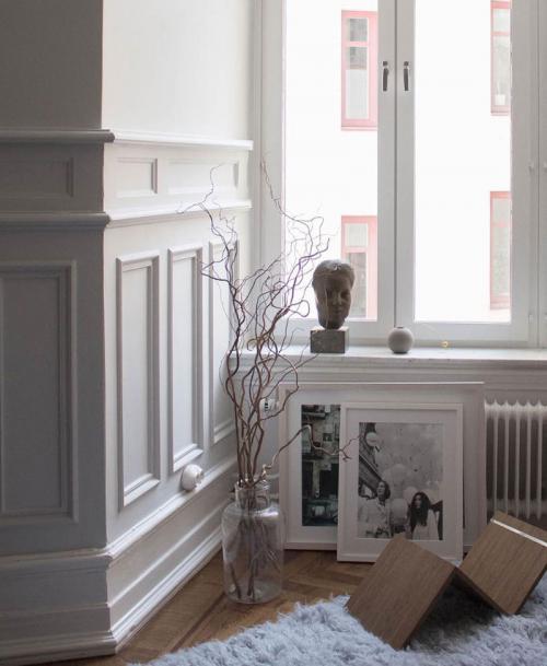 Контрастный скандинавский интерьер 04