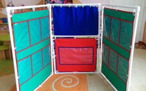 Перегородки из пвх труб. Поделки из пластиковых труб для детской площадки
