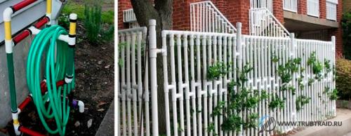 Перегородки из пвх труб. Поделки из пластиковых труб для детской площадки 16