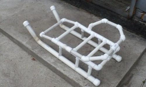 Перегородки из пвх труб. Поделки из пластиковых труб для детской площадки