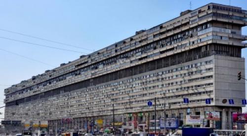 Дом холостяков на Тульской. Необычное 14-этажное здание в Москве 06