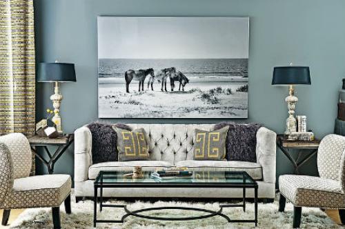 Как украсить пустую стену в комнате. №6. Картины