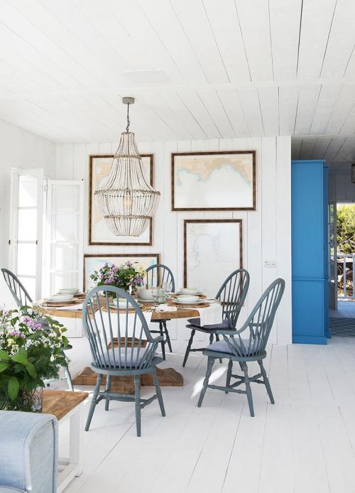 Стены в обеденной зоне: 15 примеров оформления 03