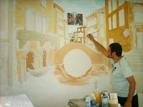 Нарисовать картину на стене. Что важно знать о способах росписи стен? 15 Нарисовать картину на стене. Что важно знать о способах росписи стен? 15