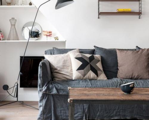 Двухуровневая квартира в стиле лофт. Двухуровневая квартира – студия в стиле лофт