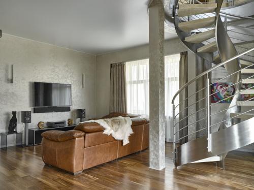 Как сделать двухуровневую квартиру. Планировка двухуровневой квартиры: особенности 03