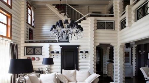 Интерьер небольшого деревянного дома. Создаем стильный интерьер деревянного дома