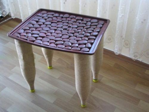 Мебель из пластиковых бутылок своими руками. Мастер-класс по мебели из пластиковых бутылок своими руками с видео 06 Мебель из пластиковых бутылок своими руками. Мастер-класс по мебели из пластиковых бутылок своими руками с видео 06