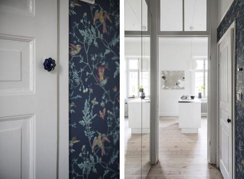 Спальня за перегородкой и много света (45 кв. м) 14