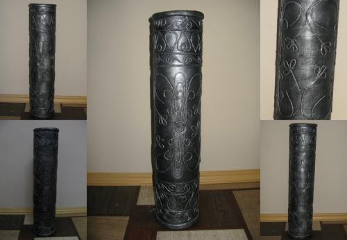 Напольные вазы из картона своими руками. Мастер-класс по изготовлению вазы из картона своими руками 13