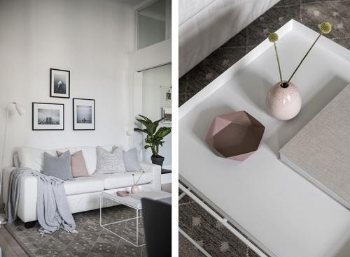 Спальня за перегородкой и много света (45 кв. м) 09