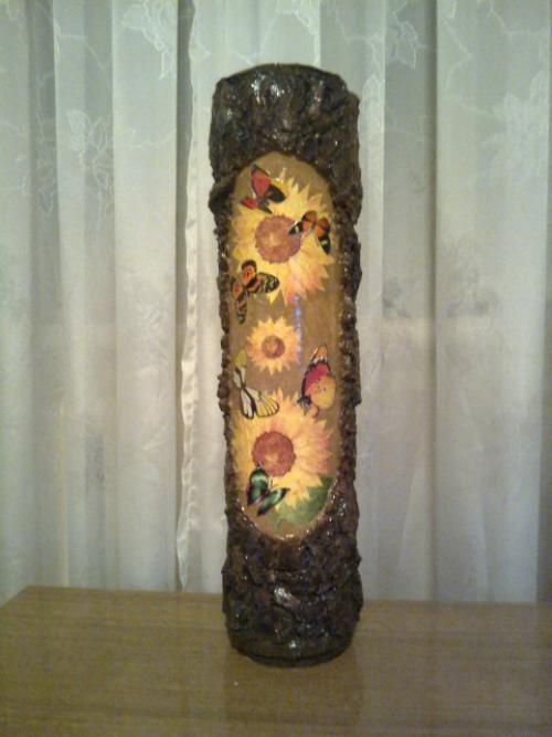 Напольные вазы из картона своими руками. Мастер-класс по изготовлению вазы из картона своими руками 14