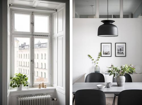 Спальня за перегородкой и много света (45 кв. м) 10