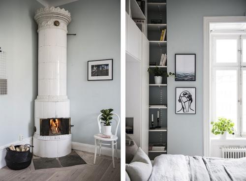 Спальня за перегородкой и много света (45 кв. м) 03