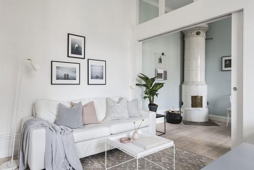 Спальня за перегородкой и много света (45 кв. м) 08