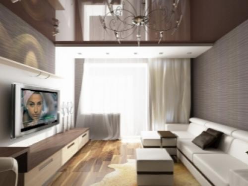 1 комнатная квартира дизайн. Советы по выбору дизайна однокомнатной квартиры 13