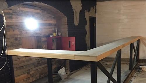 Как сделать барную стойку своими руками на кухне. Самостоятельное создание барной стойки в стиле лофт