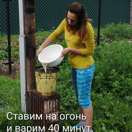 Как варить финскую краску. Как сварить краску для фасада своими руками.