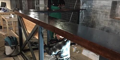 Как сделать барную стойку своими руками на кухне. Самостоятельное создание барной стойки в стиле лофт