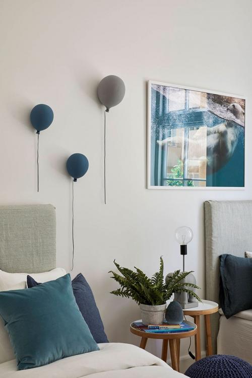 Современный интерьер с минималистичной кухней 08