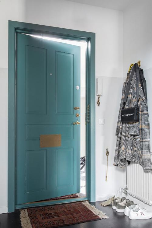 Скандинавский интерьер с винтажными деталями (62 кв. м) 22