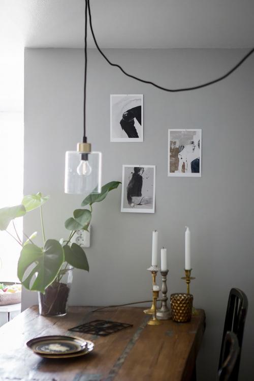 Скандинавский интерьер с винтажными деталями (62 кв. м) 20