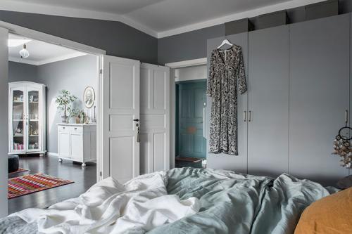 Скандинавский интерьер с винтажными деталями (62 кв. м) 02