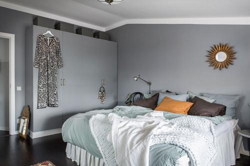 Скандинавский интерьер с винтажными деталями (62 кв. м) 14