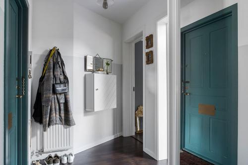 Скандинавский интерьер с винтажными деталями (62 кв. м) 21