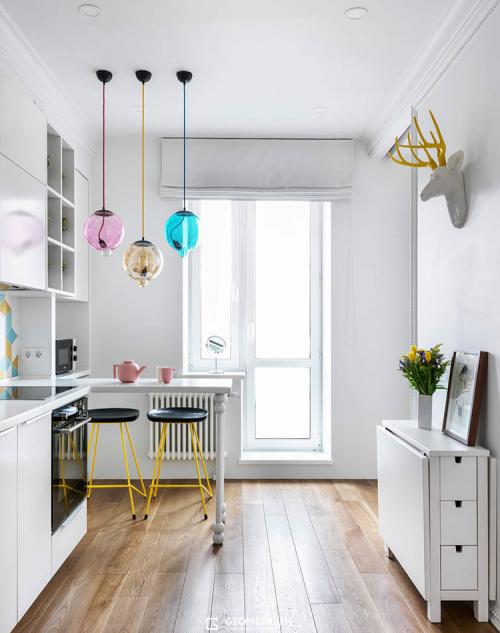 Маленькая квартира в скандинавском духе в Москве (42 кв. м) 07