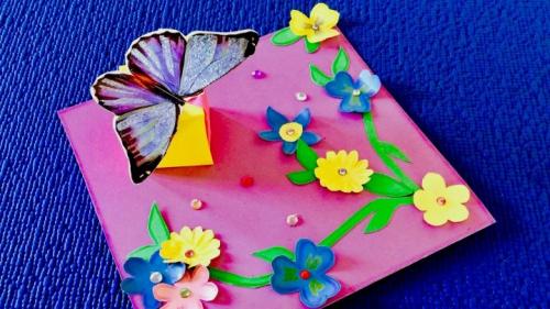 Открытки ко Дню матери своими руками в детском саду для старшей и младшей групп