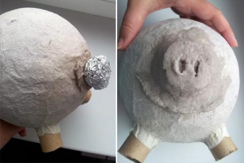 Поделки на новый год 2019 своими руками символ года свинья. Поделки к Новому 2019 году Свиньи своими руками: пошаговые фото